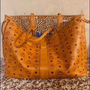 MCM Visetos Reversible Large Tote